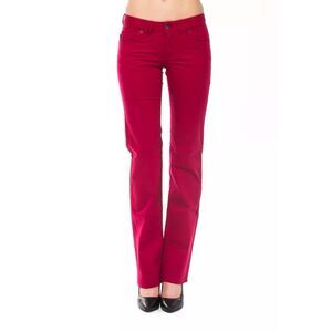 Ungaro Fever Red Cotton Women's Women's Pants